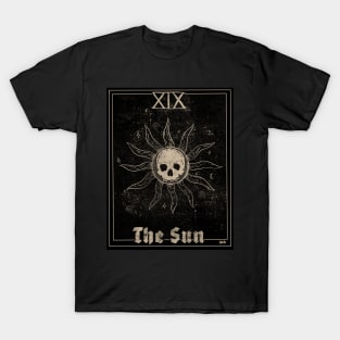 The Sun Tarot Card Print Design T-Shirt